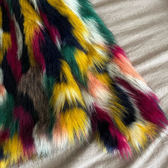 Faux Fur Coat - Picture 3 of 4